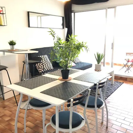 Apartmán Exceptionnel ! Vue Imprenable Sur Mer. Carnon-Plage